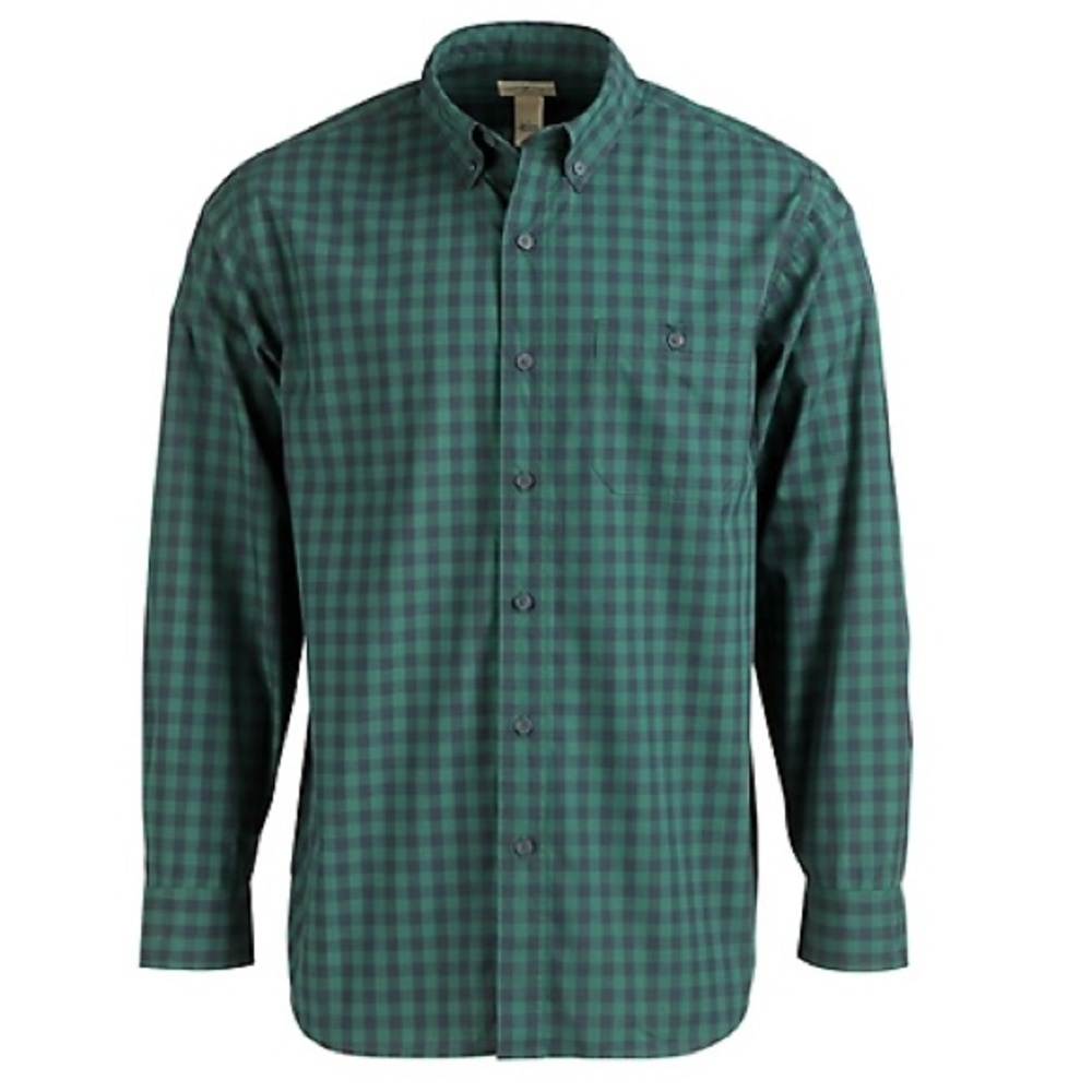 Men’s Blue mountain checkered button‎ down SZ XL